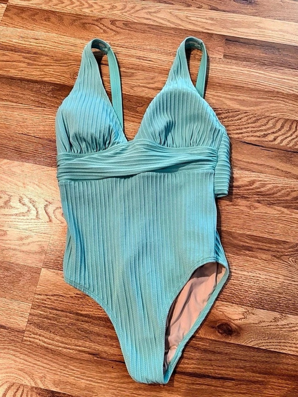 Cupshe Pleated One-Piece Swimsuit